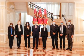 Maia Sandu, în discuții cu oficialii Consiliului Europei: „Mi-am reafirmat determinarea de a avansa în procesul de curățare a sectorului de justiție și de a-i reda integritatea”